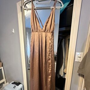 Satin dress